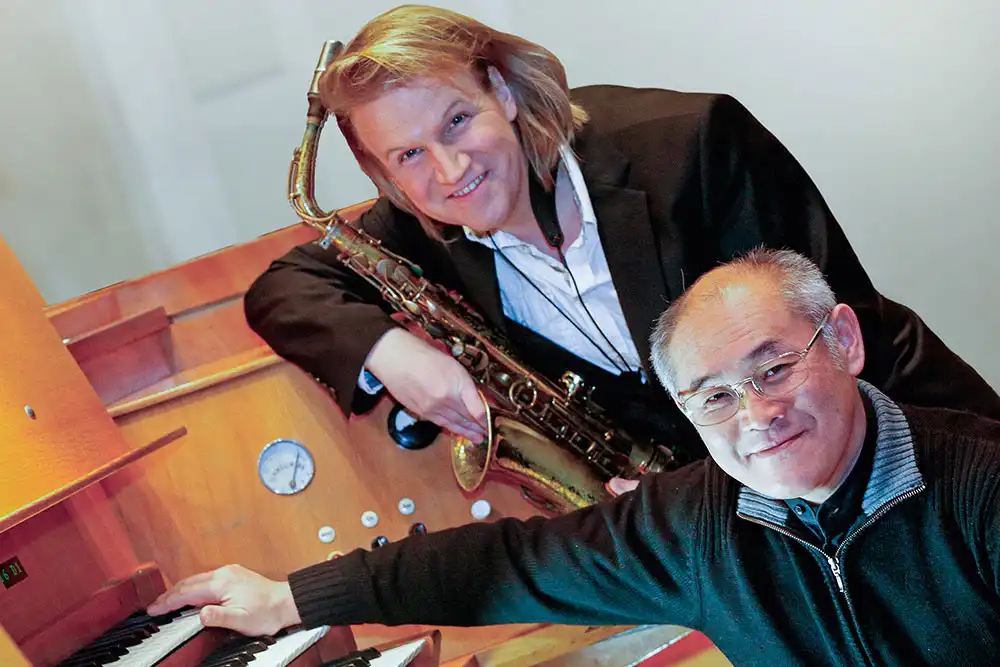 Saxophon und Orgel